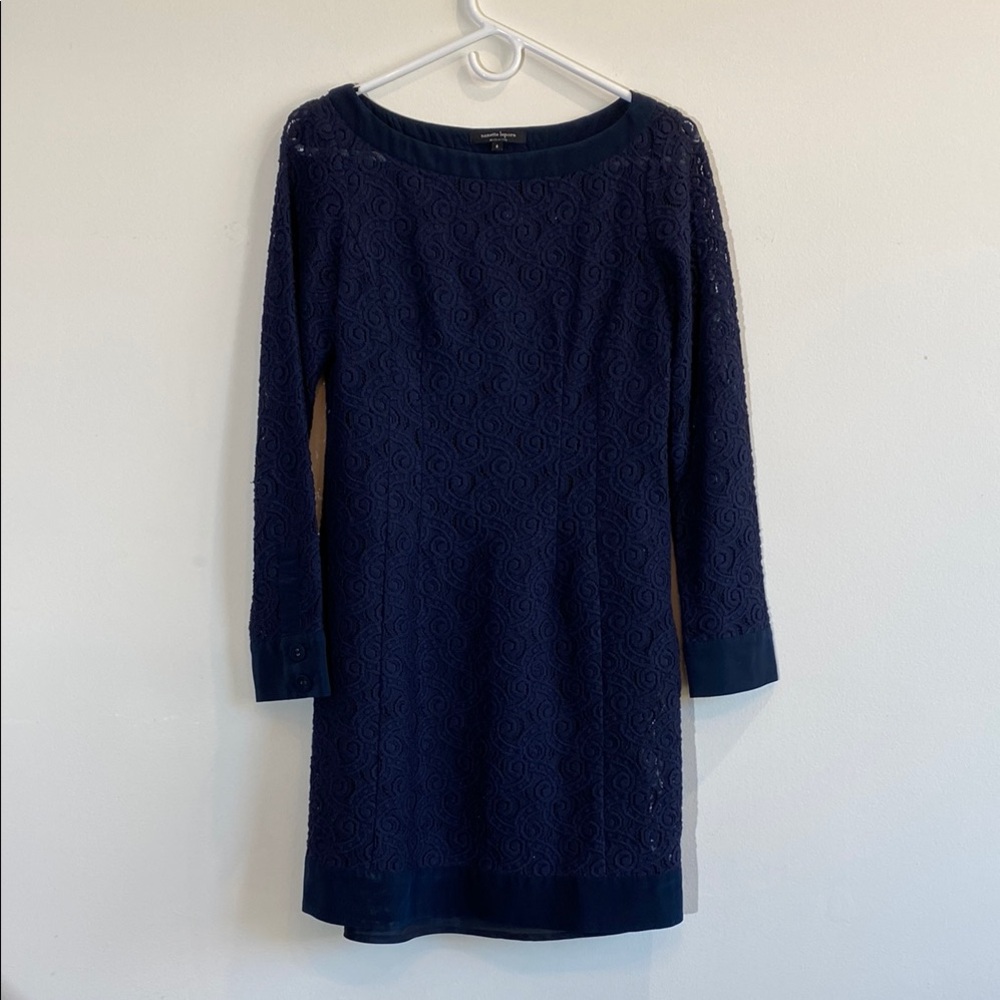Vintage Nanette Lepore Navy Blue Cocktail Dress